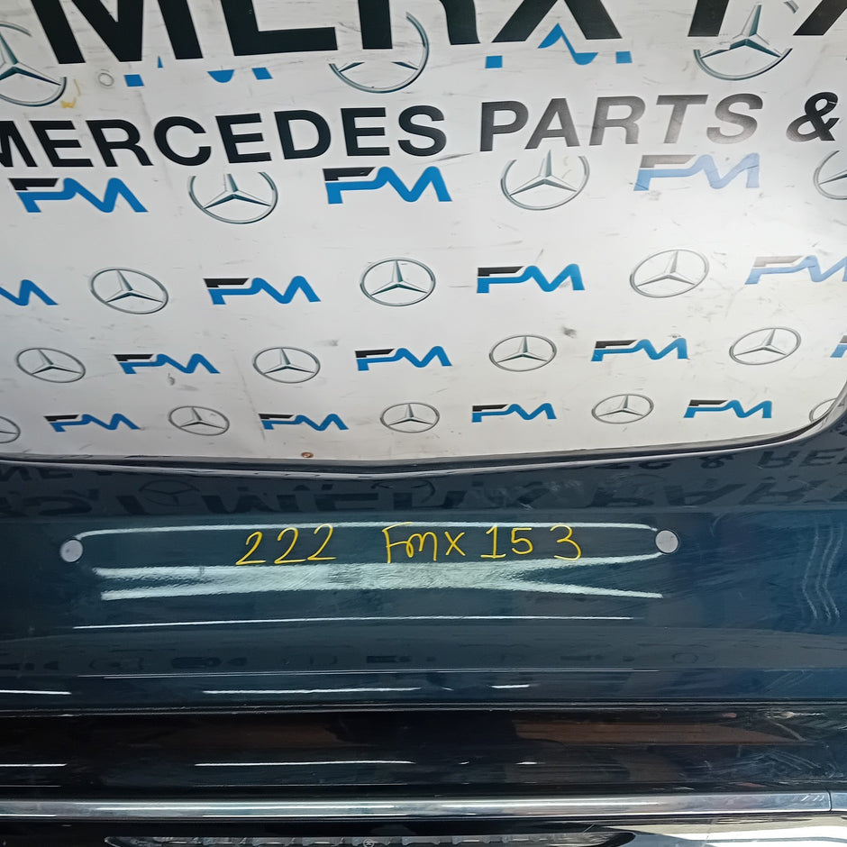 MERCEDES BENZ S-CLASS W222 SLN REAR BUMPER A2228803047 2016  FMX153