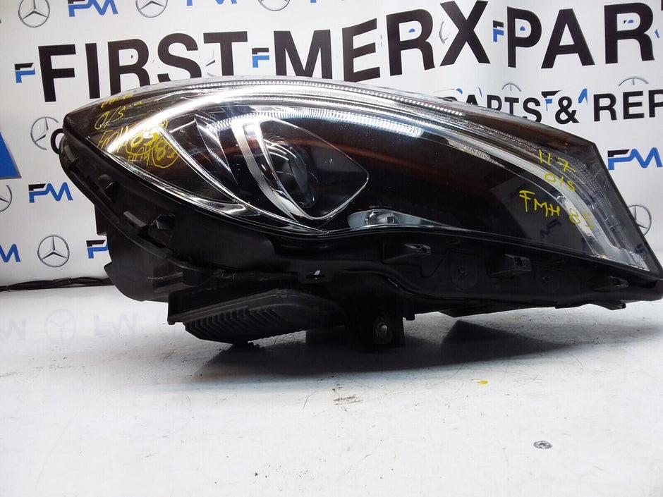 MERCEDES W117 CLA 13-19 DRIVER O/S HEADLIGHT A1178207061 FMH85 LED HIGH PERFORM