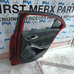 MERCEDES BENZ  A-CLASS W176 DRIVER REAR DOOR OSR RED 2012-18 COMPLETE FMD257