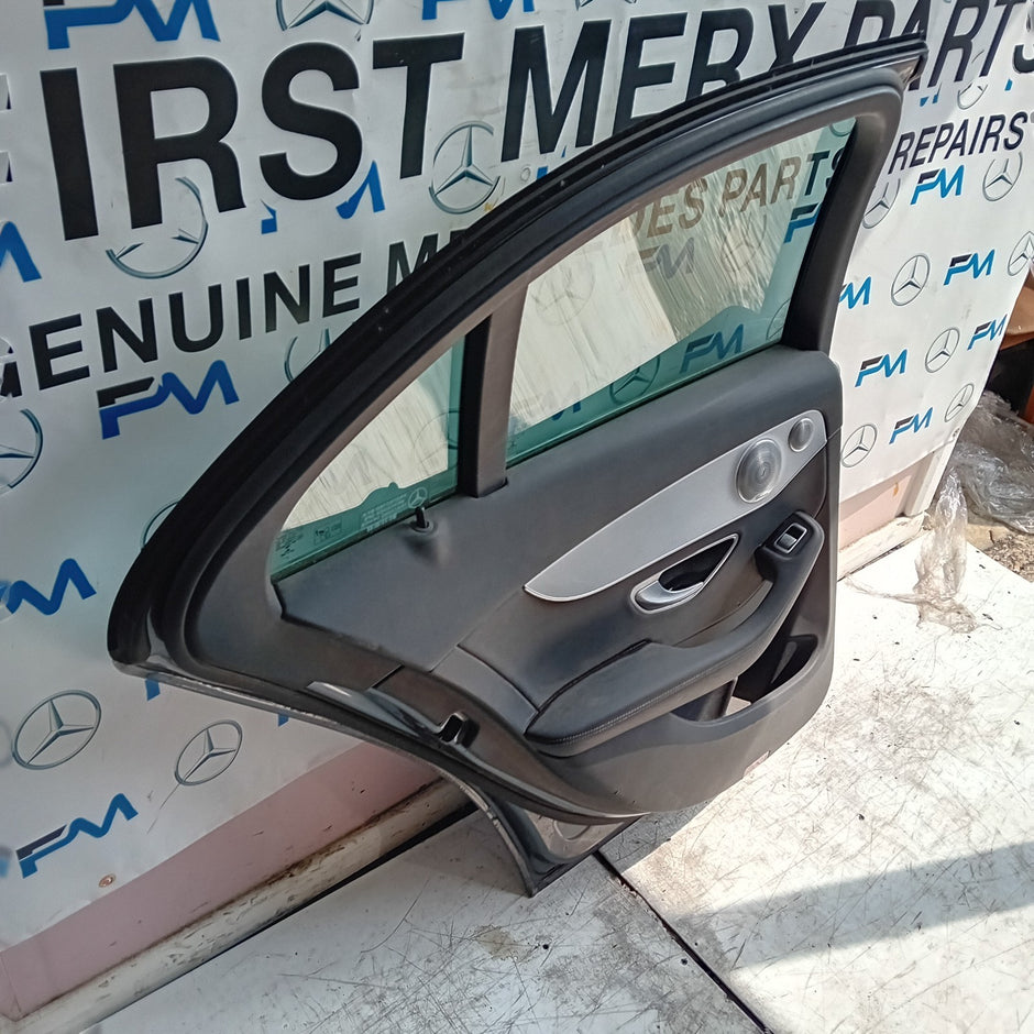 MEECEDES C-CLASS W205 SLN PASSENGER REAR DOOR NSR 2014 ON GREY FMD286