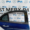 MERCEDES C-CLASS W205 DRIVER REAR DOOR NSR 2014 ON BLUE COMPLETE FMD384