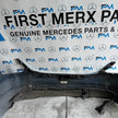 MERCEDES BENZ C-CLASS W205 SALOON REAR BUMPER 2015 SILVER A2058850138 FMX59