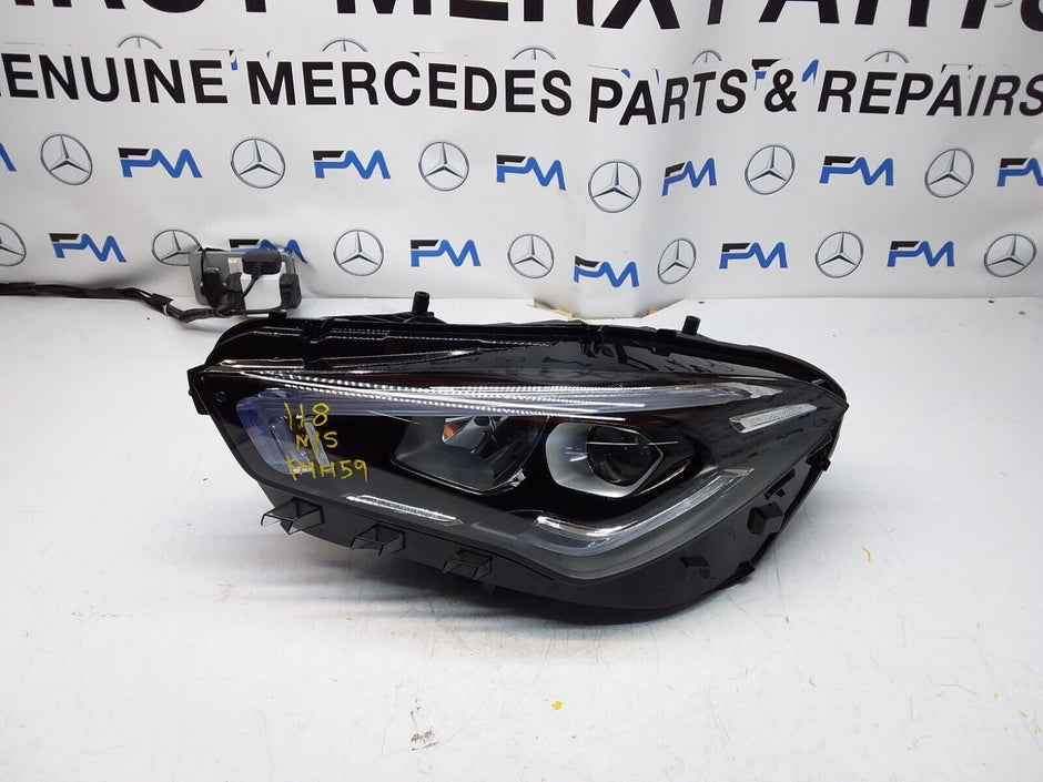 MERCEDES CLA W118 2021 LED HIGH PERFORMANCE HEADLIGHT LEFT N/S A1189066901 FMH59