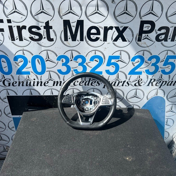 MERCEDES BENZ GLE W166 GLE AMG MULTIFUNCTION STEERING WHEEL A0024602203