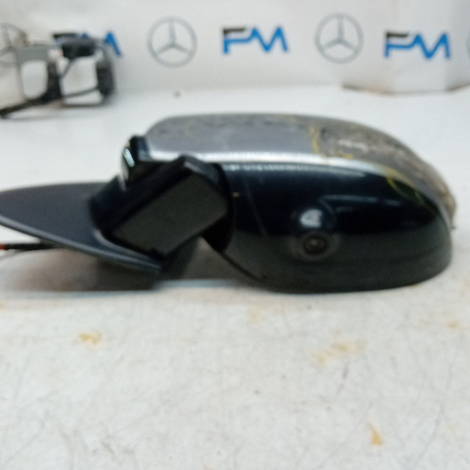 MITSUBISHI OUTLANDER MK3 PASSENGER WING MIRROR NS GREY CAMERA BS 2013 FMM53 (D)
