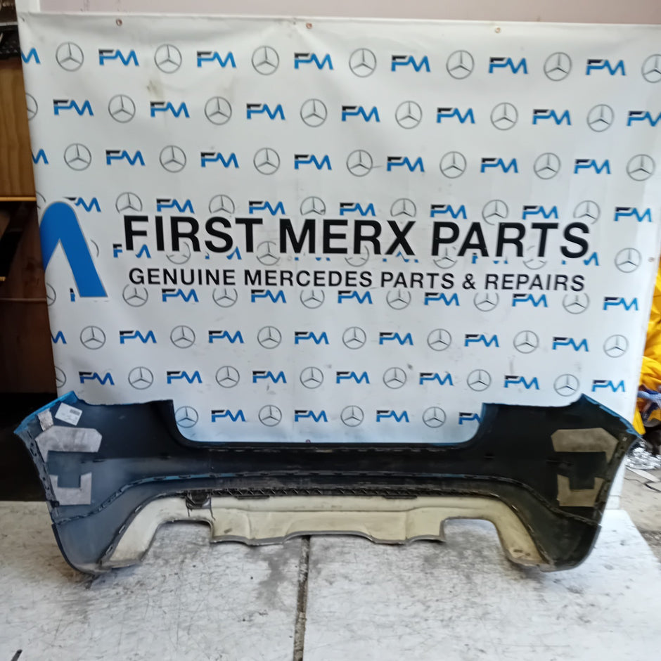 MERCEDES BENZ GLA X156 REAR BUMPER BLUE 2014-19 A1568852425 FMX119