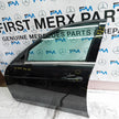 MERCEDES E-CLASS W212 PASSENGER FRONT DOOR NSF 2009-16 BLACK COMPLETE FMD383