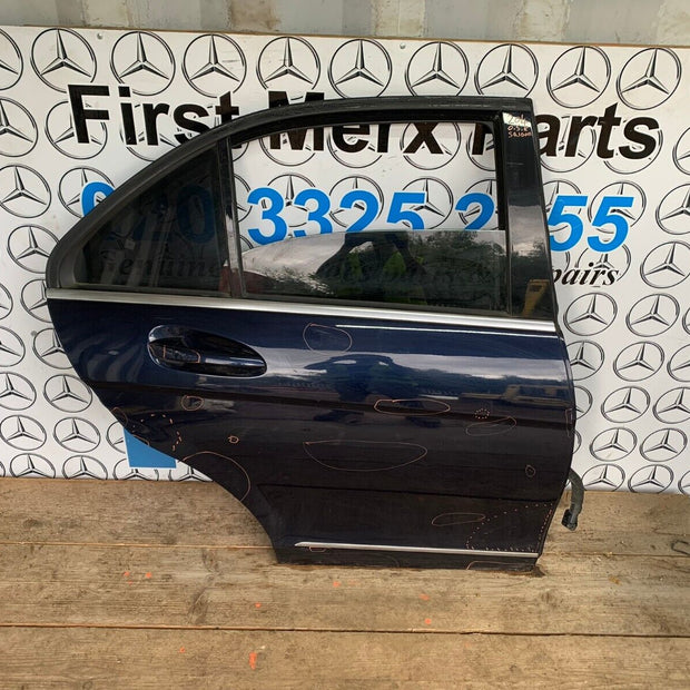 MERCEDES BENZ C CLASS W204 OFF SIDE REAR RIGHT DOOR 2008-2014