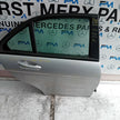 MERCEDES C-CLASS W204 SLN DRIVER REAR DOOR OSR SILVER 2008-2014 COMPLETE FMD442