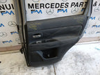 MITSUBISHI OUTLANDER DRIVER REAR DOOR OSR GREY COMPLETE FMD553