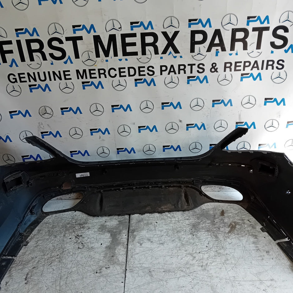 MERCEDES BENZ E-CLASS W213 REAR BUMPER A2138850001 2018 BROWN FMX169
