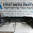 MERCEDES BENZ C-CLASS W205 SLN REAR BUMPER 2014 ON SILVER  A2058850138 FMX38