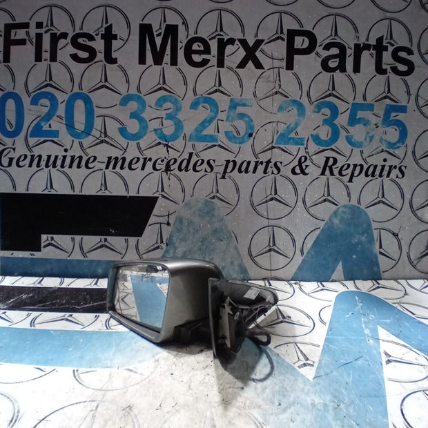 MERCEDES A CLASS WING MIRROR MANUAL FOLDING LEFT SIDE IN GREY/893 W176 MK3 2013