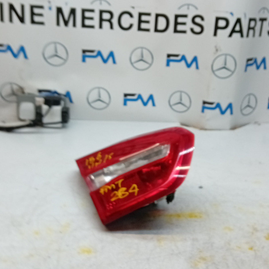 MERCEDES GLA X156 PASSENGER LEFT  REAR INNER TAIL LIGHT A1569060358 2017 FMT284