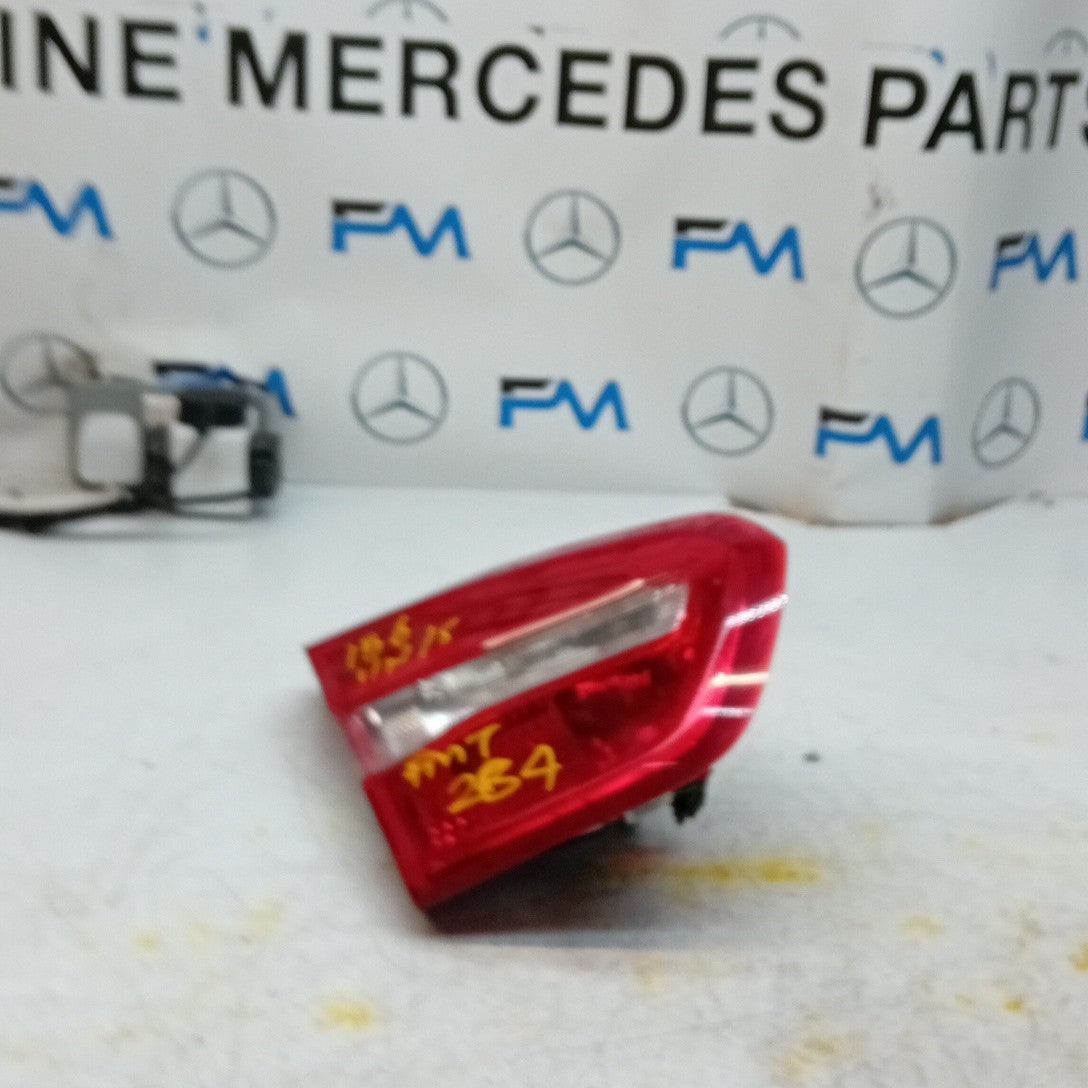 MERCEDES GLA X156 PASSENGER LEFT  REAR INNER TAIL LIGHT A1569060358 2017 FMT284
