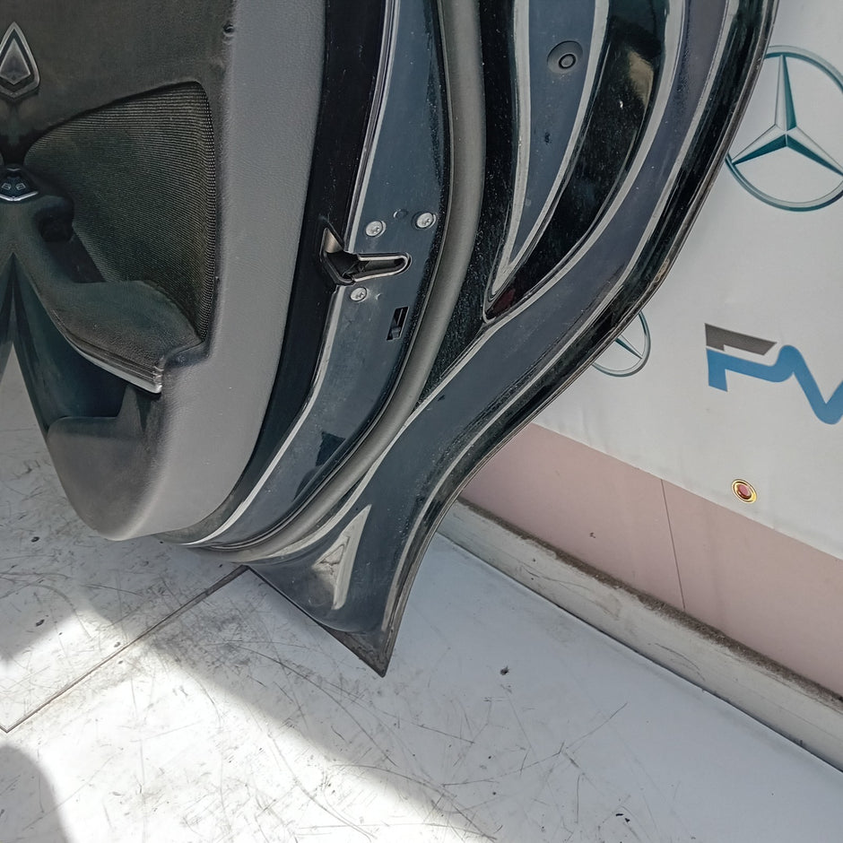 MERCEDES BENZ A-CLASS W176 DRIVER SIDE REAR DOOR O/S/R BLACK FMD119