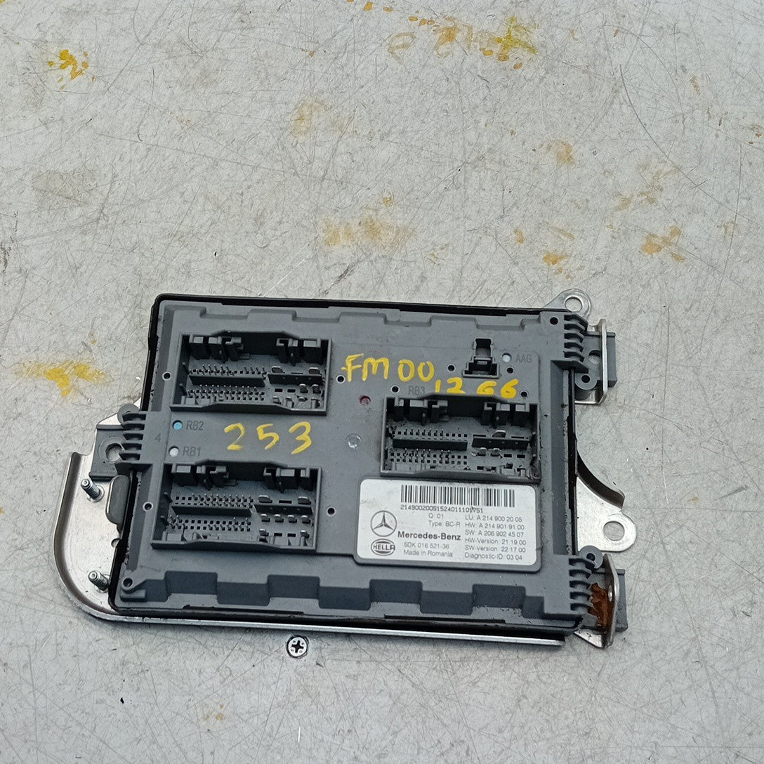 MERCEDES GLC COMFORT CONTROL MODULE W253 A2149002005 FM001266