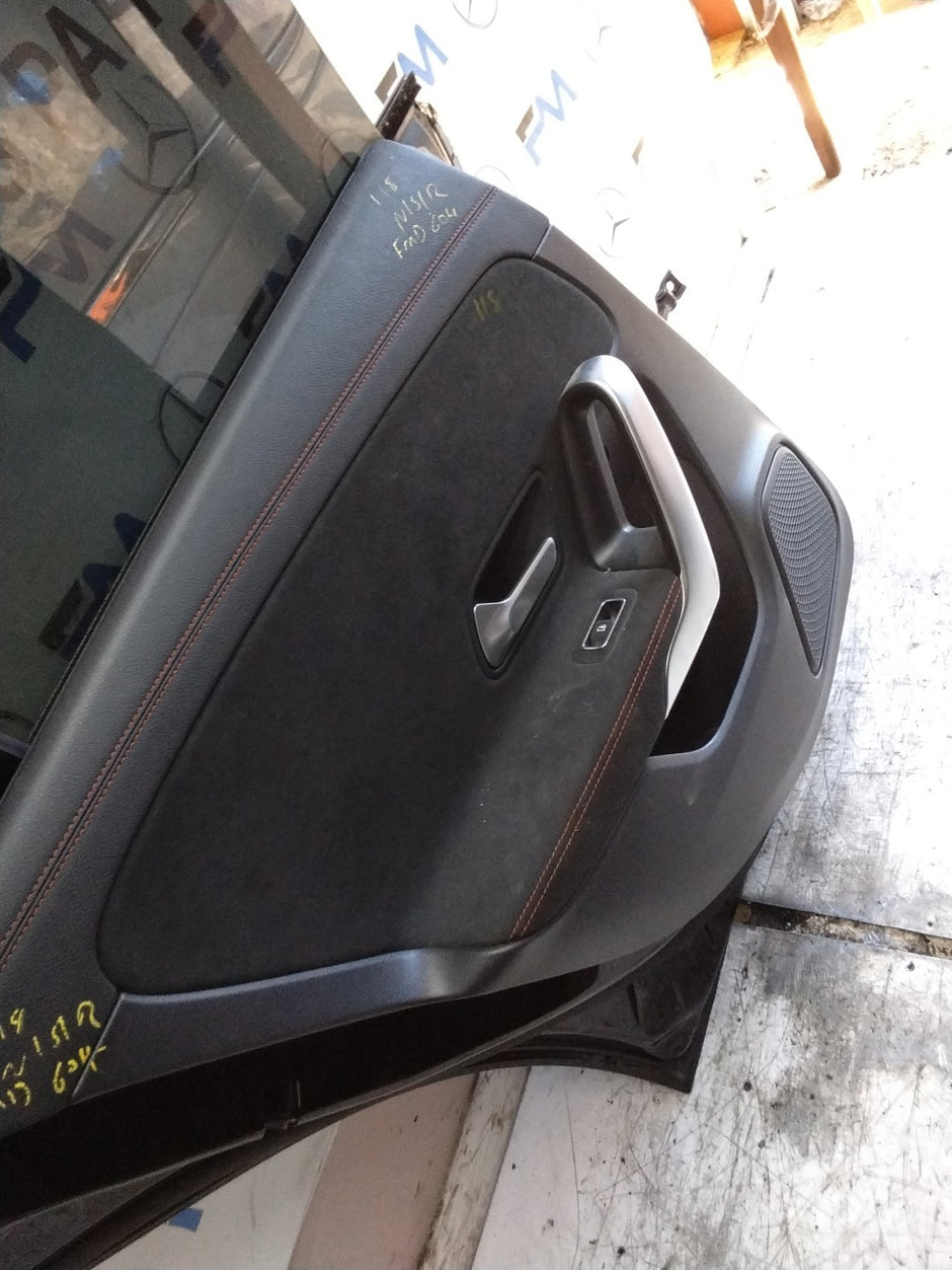 MERCEDES CLA C118 PASSENGER REAR DOOR NSR BLACK 2019 ONWARDS COMPLETE FMD604