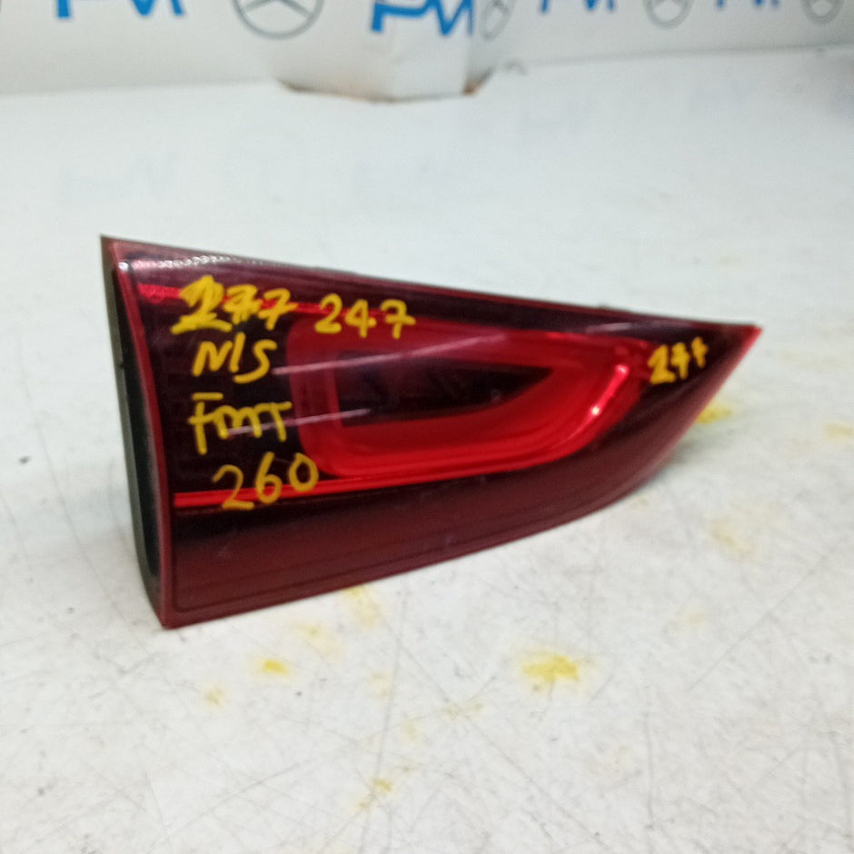 MERCEDES B-CLASS W247 PASSENGER LEFT NS REAR INNER TAIL LIGHT A2479063701 FMT260
