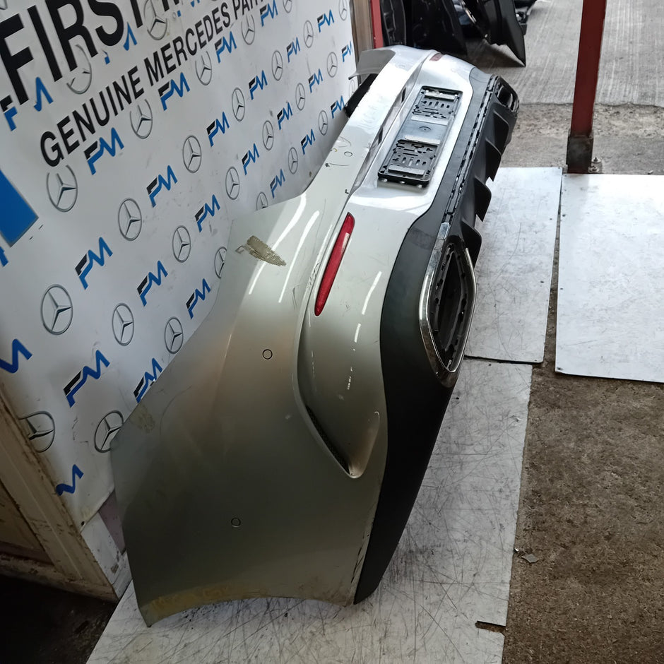 MERCEDES BENZ CLA C118 REAR BUMPER SILVER 2019 ON A1188859501 COMPLETE FMX120
