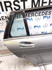 MERCEDES C-CLASS S204 EST DRIVER REAR DOOR OSR GREY 2008-14 FMD549