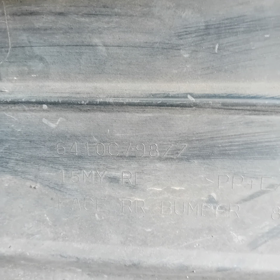 MITSUBISHI OUTLANDER MK3 REAR BUMPER WHITE 2013 COMPLETE FMX110