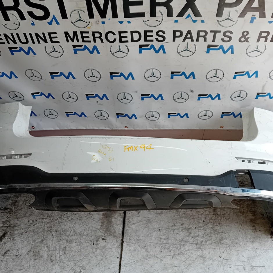 MERCEDES GLC C253 WHITE REAR BUMPER WHITE 2016 ON A2538850200 FMX94