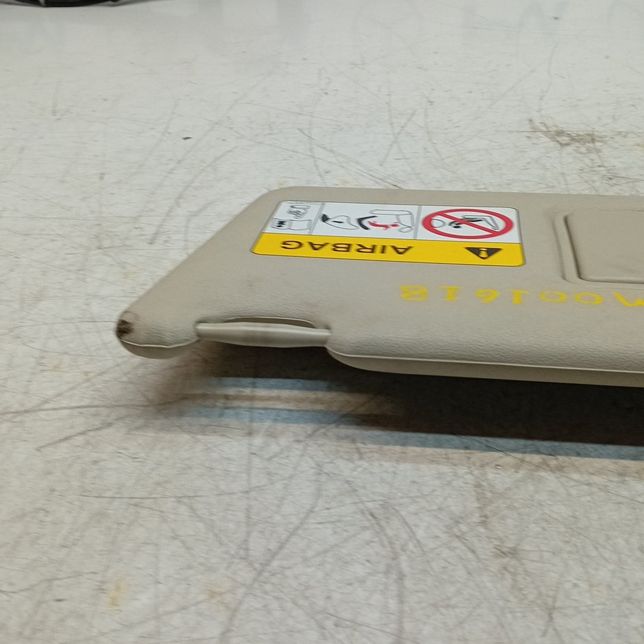 MITSUBISHI OUTLANDER MK3 SUN VISOR PASSENGER SIDE 7620B019 2014 FM001618