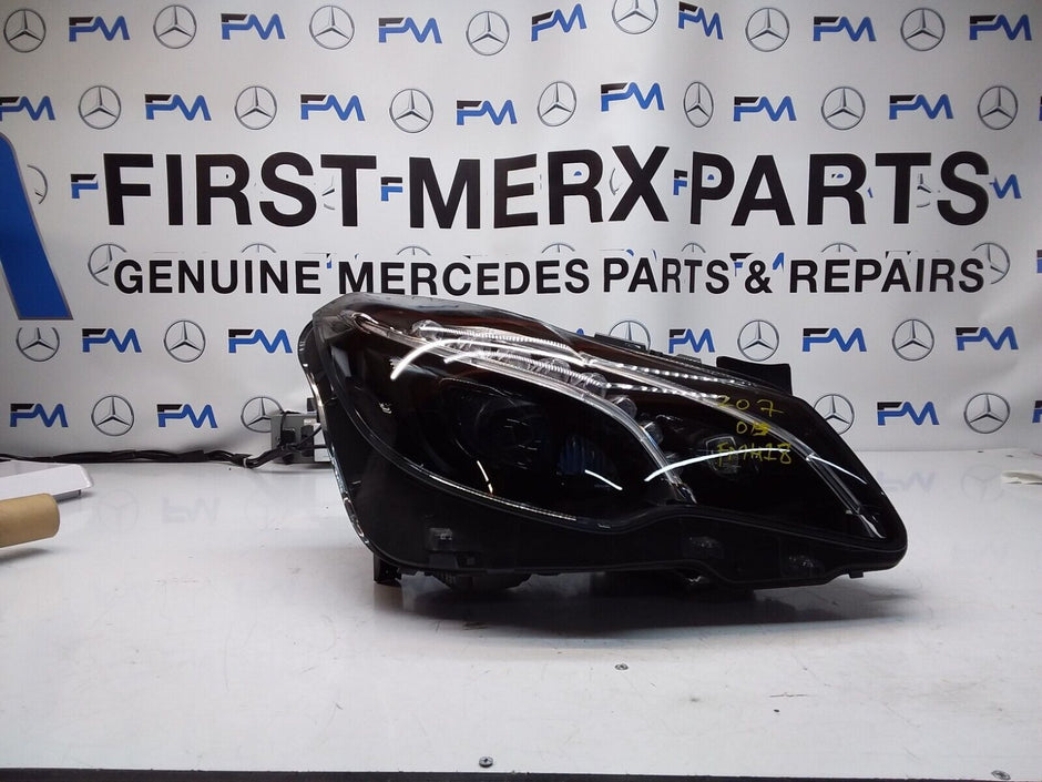 MERCEDES C CLASS W207 HEADLIGHT LED O/S COMPLETE FACELIFT  FMH18