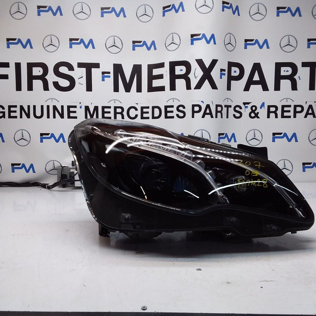 MERCEDES C CLASS W207 HEADLIGHT LED O/S COMPLETE FACELIFT  FMH18