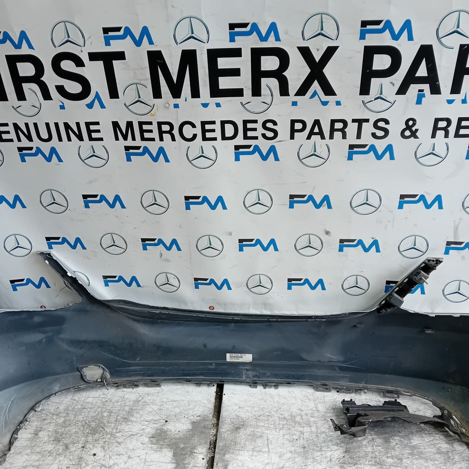 MERCEDES C-CLASS W205 SLN REAR BUMPER 2014 SILVER A2058850138 FMX44