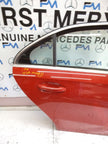 MERCEDES BENZ A-CLASS W177 DRIVER SIDE REAR DOOR O/S/R COMPLETE RED FMD83