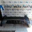 MERCEDES BENZ GLC W253 REAR BUMPER A2538850200 2016 BLACK FMX154