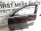 MERCEDES A-CLASS W177  PASSENGER FRONT DOOR NSF BLACK 2018-2023 COMPLETE FMD311