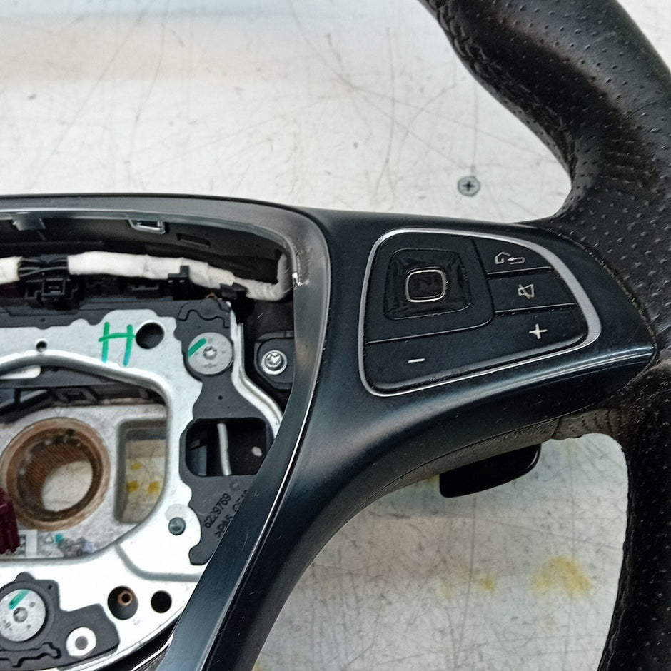 MERCEDES W213 E-CLASS MULTIFUNCTION STEERING WHEEL 2016 A0004605600 FM001398