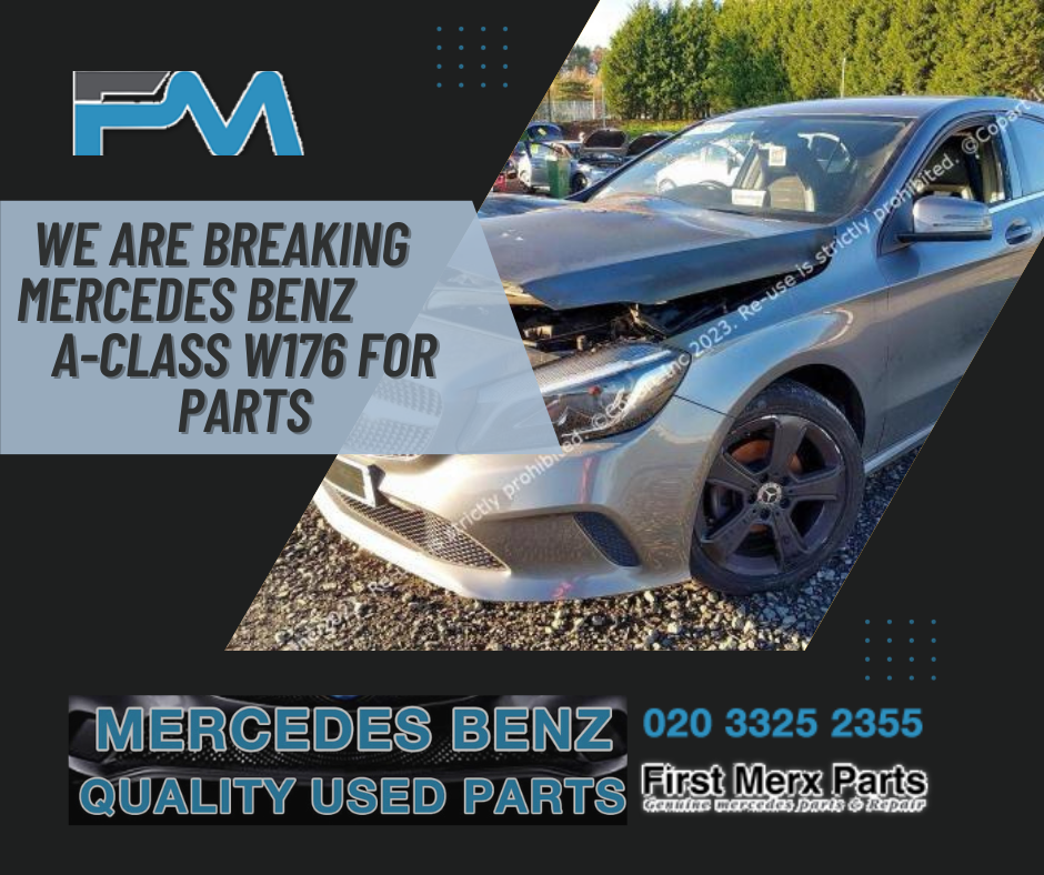 MERCEDES BENZ A-CLASS W176  - BREAKING/ ENGINE AND GEAR BOX