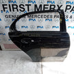 MERCEDES A-CLASS W177 SLN DRIVER REAR DOOR OSR 2018 ON BLACK FMD285
