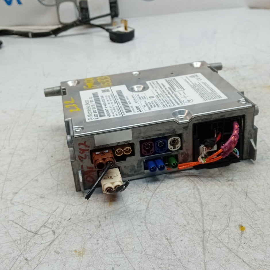 MERCEDES BENZ S CLASS W222 SAT NAV SYSTEM HEADUNIT A2229006320 FM001533