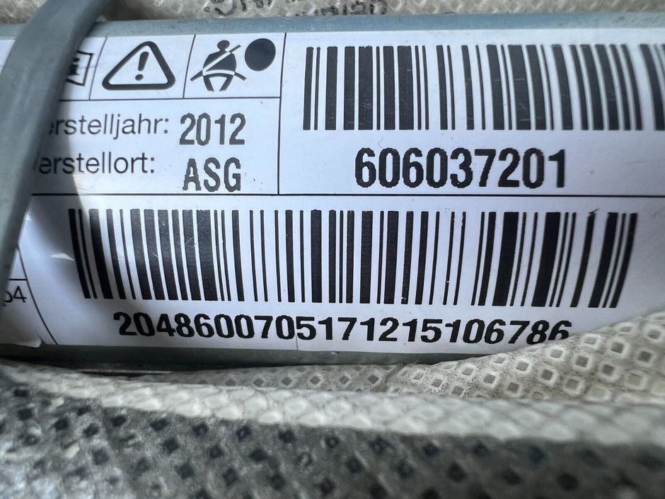 MERCEDES BENZ C CLASS 204 SERIES ESTATE 2007-2015 LEFT CURTAIN BAG A2048600705