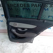 MERCEDES ESTATE C-CLASS W205 DRIVER REAR DOOR O/S/R GREY COMPLETE 2014-22 FMD141