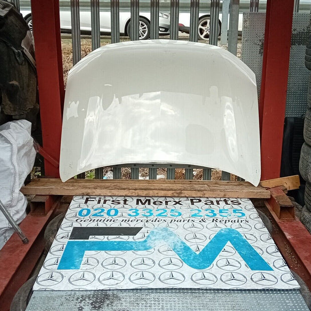 MITSUBISHI OUTLANDER MK3 BREAKING FRONT BONNET HOOD IN WHITE W13 DAMAGED 2013