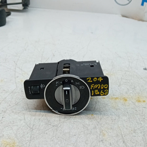 MERCEDES C-CLASS W205 HEADLIGHT CONTROL SWITCH 2014 A2045453004 FM001563