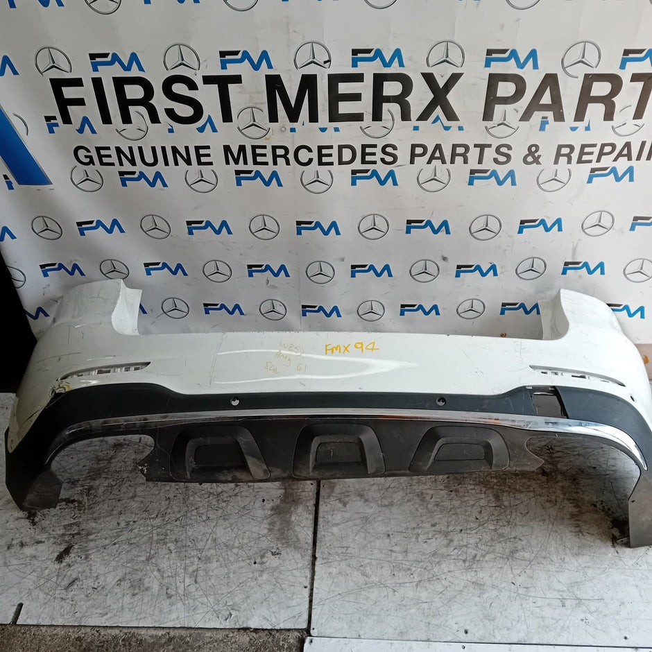 MERCEDES GLC C253 WHITE REAR BUMPER WHITE 2016 ON A2538850200 FMX94