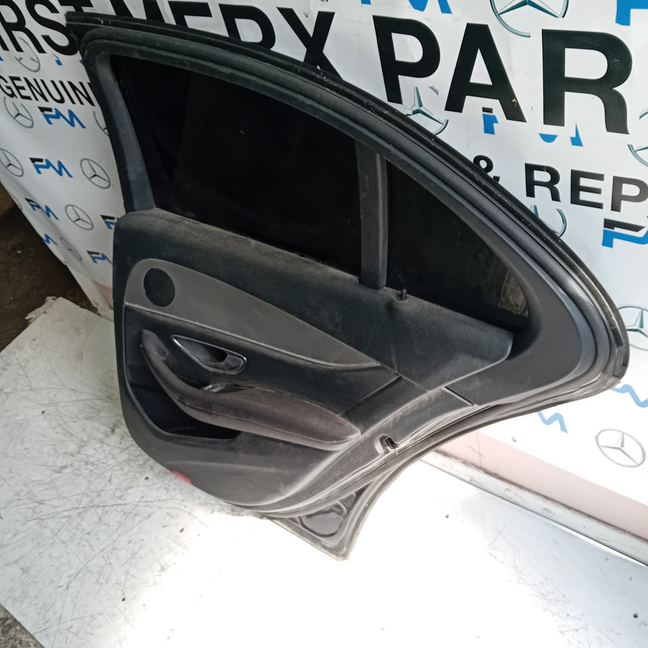 MERCEDES E-CLASS W213 SALOON DRIVER REAR DOOR OSR BLACK 2016 ON COMPLETE FMD195