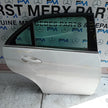 MERCEDES BENZ E-CLASS W212 DRIVER REAR DOOR OSR WHITE 2009-16 COMPLETE FMD215