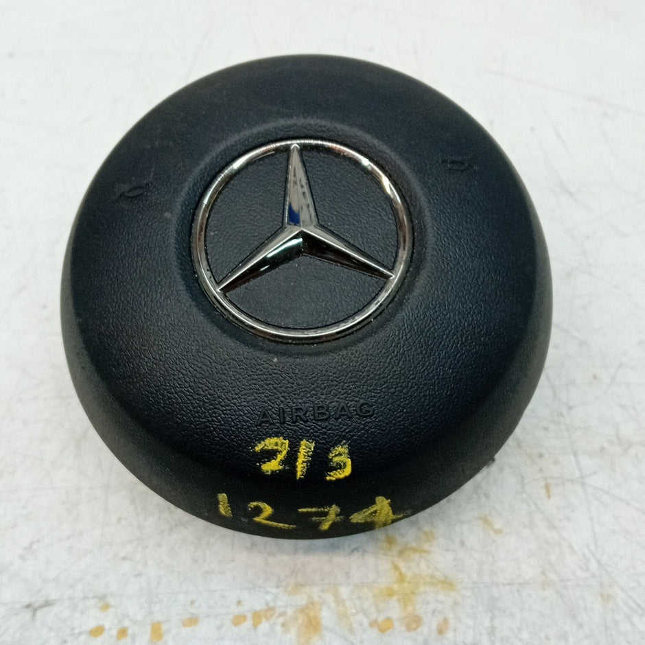 MERCEDES  E-CLASS W213 STEERING WHEEL AIRBAG DRIVER OS RIGHT Q02 FM001274