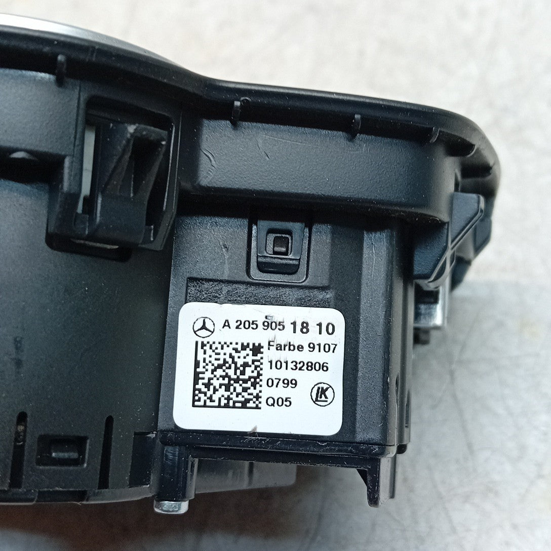 MERCEDES C-CLASS W205 HEADLIGHT CONTROL SWITCH 2014 A2059051810 FM001562