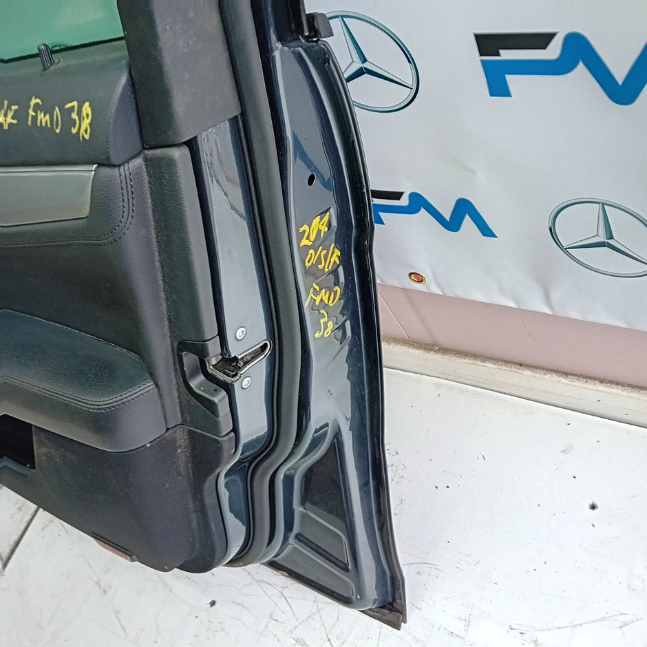 MERCEDES C-CLASS W204 DRIVER SIDE FRONT DOOR O/S/F COMPLETE GREY FMD38
