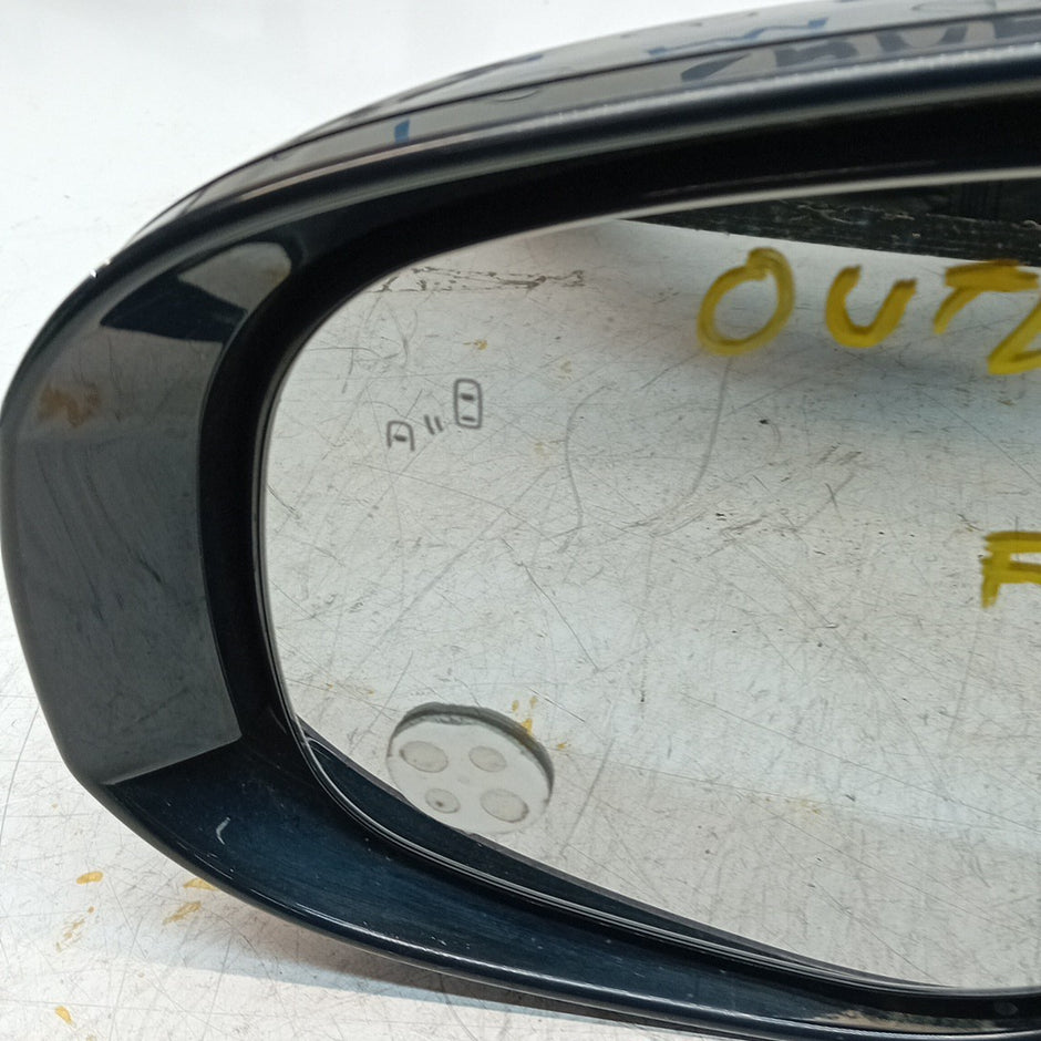 MITSUBISHI OUTLANDER MK3 PASSENGER WING MIRROR NS GREY CAMERA BS 2013 FMM53 (D)