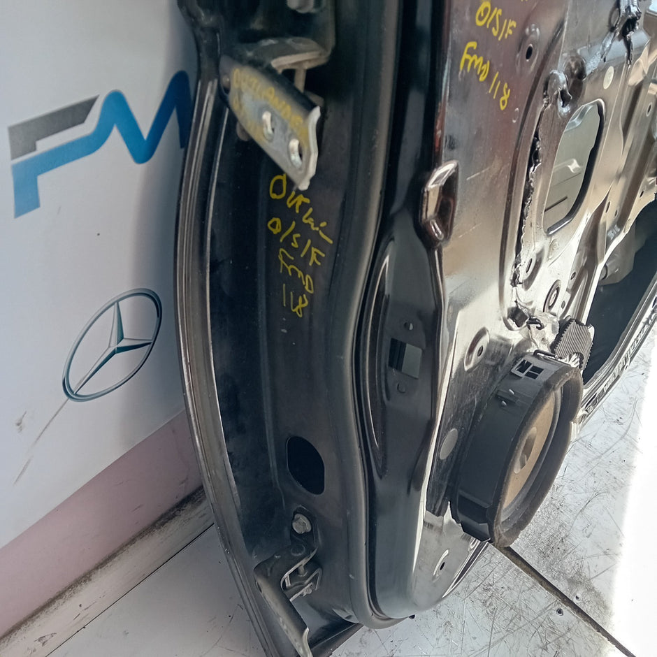 MITSUBISHI OUTLANDER DRIVER SIDE FRONT DOOR O/S/F BLACK FMD118